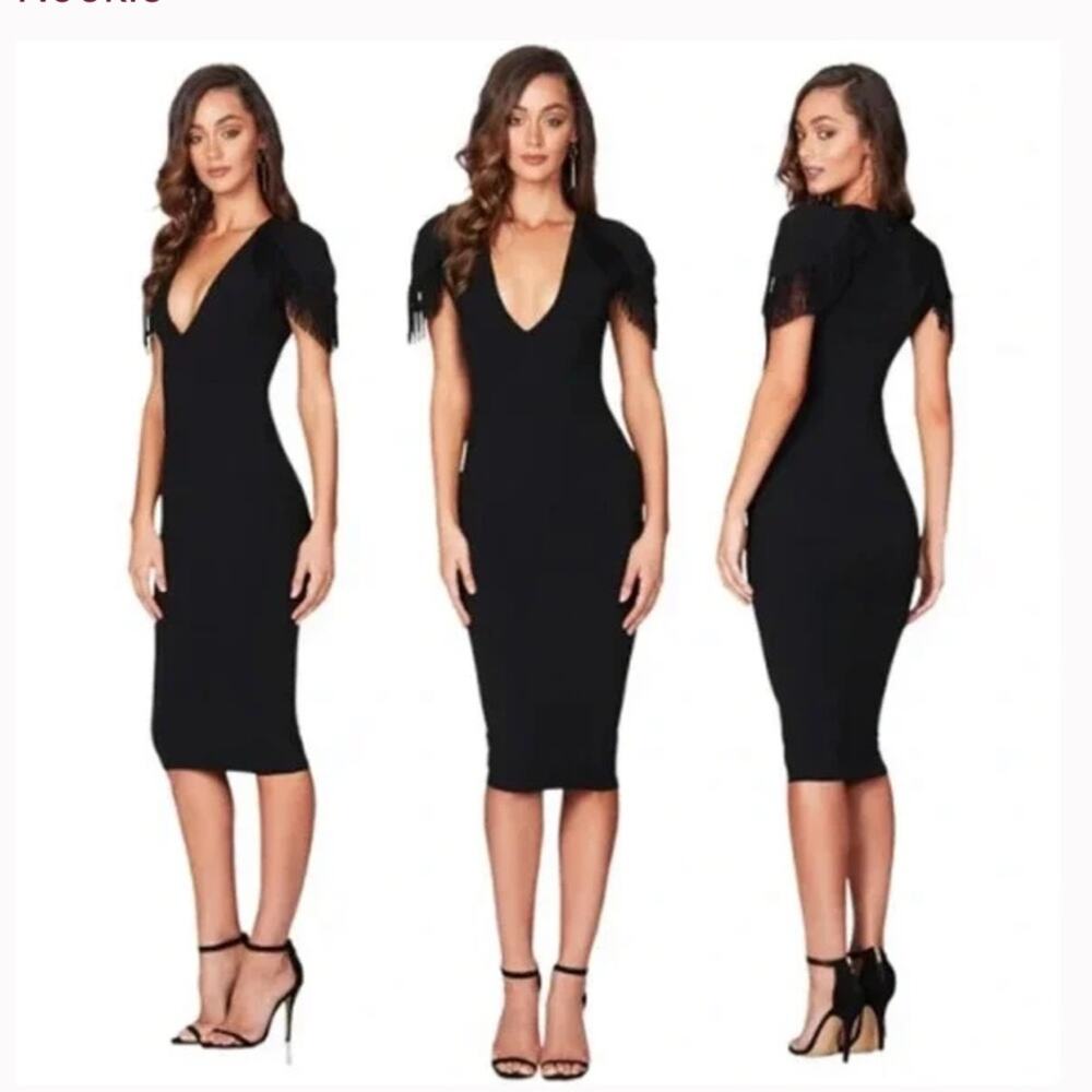Nookie Mendez Midi Black Size XS